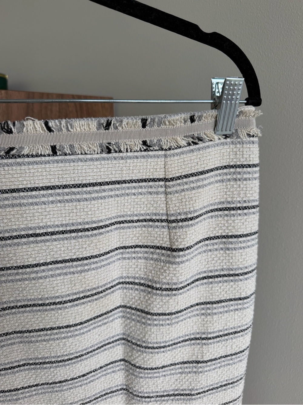 Weekend Max Mara Striped Tweed Pencil Skirt Size US 10 / EU 42 - Picture 12 of 12